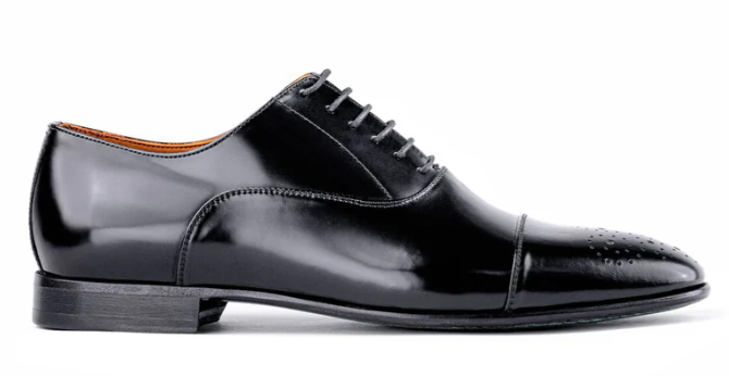 Men's Carlo Stitched Black
